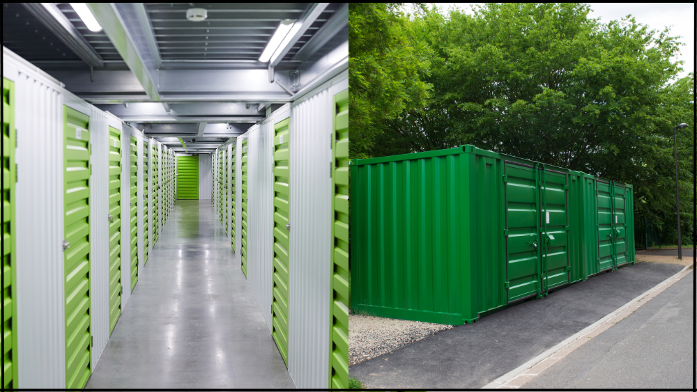 Indoor vs outdoor self storage